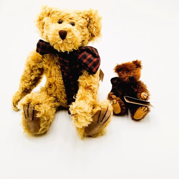 THE MOHAIR Bear Uncle Gus & Honey Bunch Limited Ed 1997 w/box and certificate - Picture 1 of 7